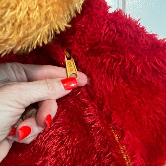 Disney Winnie the Pooh Plush Bear Costume in Red and Tan.‎ Size 12 Months. NWT. - Picture 6 of 12